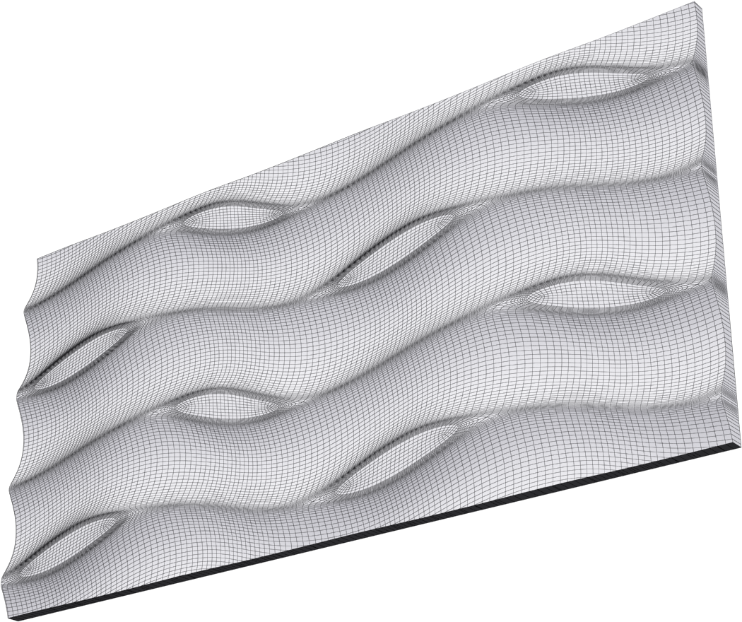 Abstract Wavy Mesh Texture