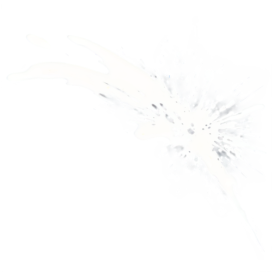 Abstract White Splatter Art Png Ubo