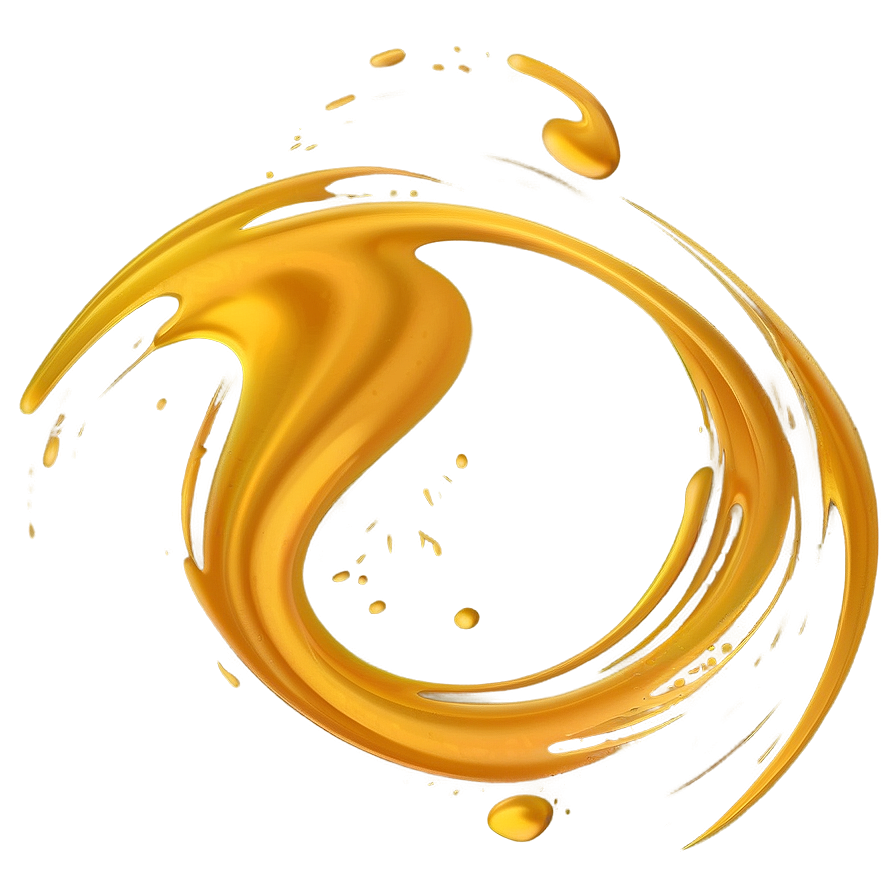 Abstract Yellow Swirl Background Png Sia57