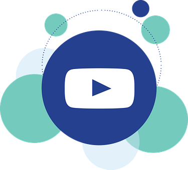 Abstract Youtube Logo Design PNG with transparent background