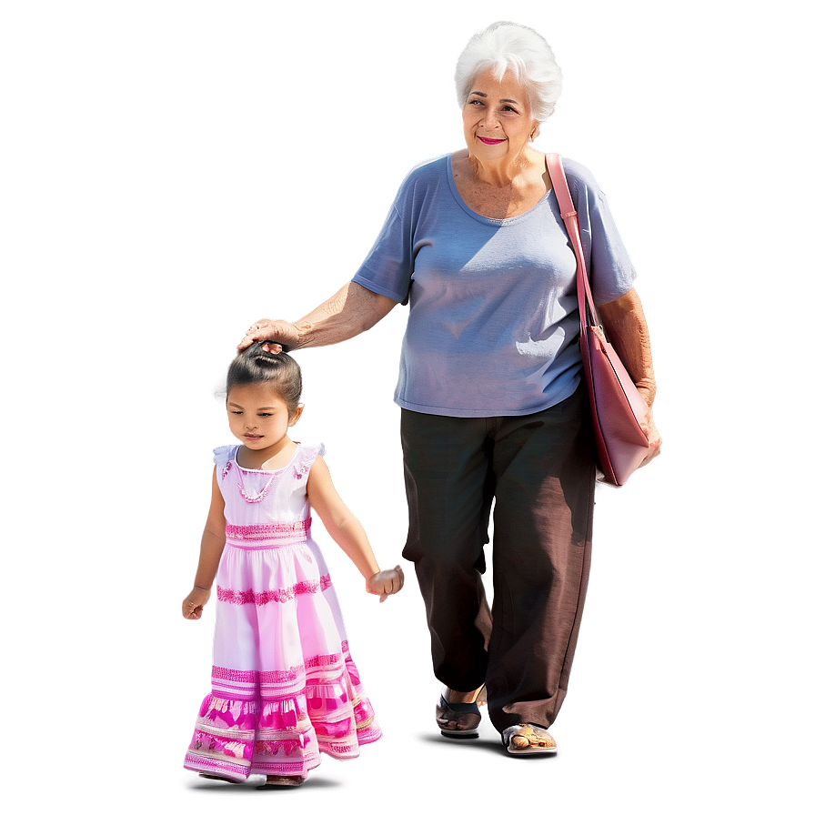 Abuela Holding Hands Png 26