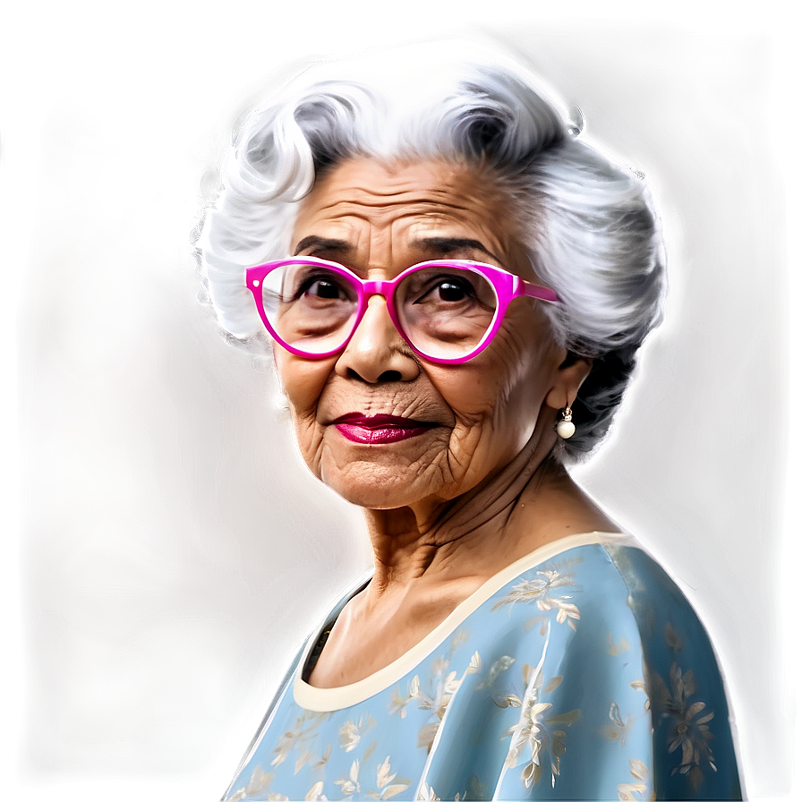 Abuela Portrait Png 48