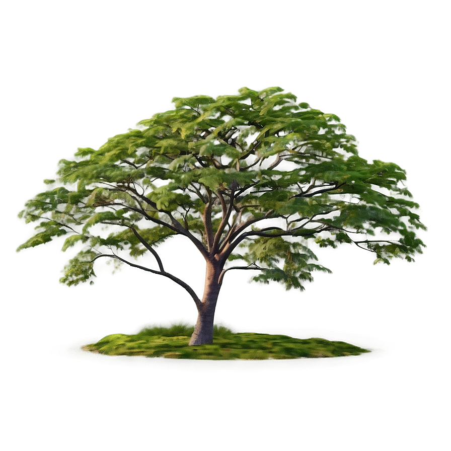 Acacia Tree At Dusk Png Byc