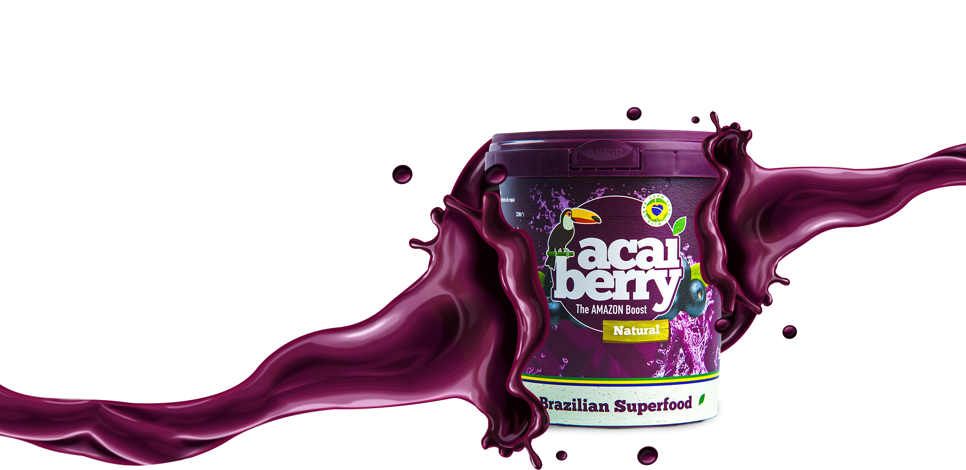 Acai Berry The Amazon Boost, HD Png Download PNG with transparent background