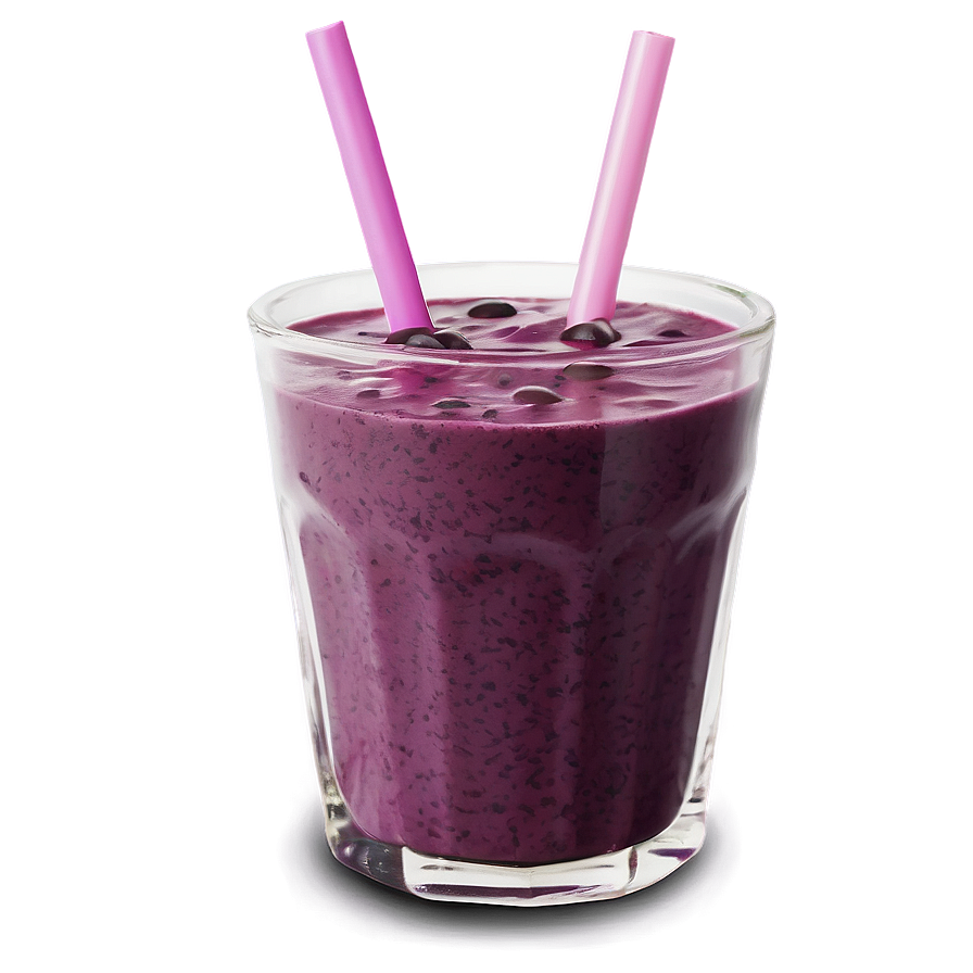 Acai Smoothie Glass Png 57