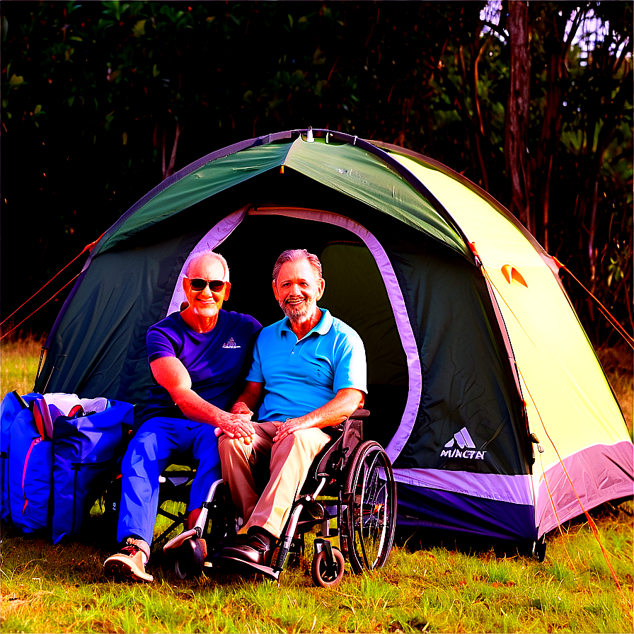 Accessible Camping for Everyone PNG 52 PNG with transparent background