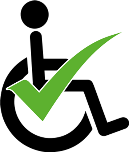 Accessible Navigation Icon PNG with transparent background