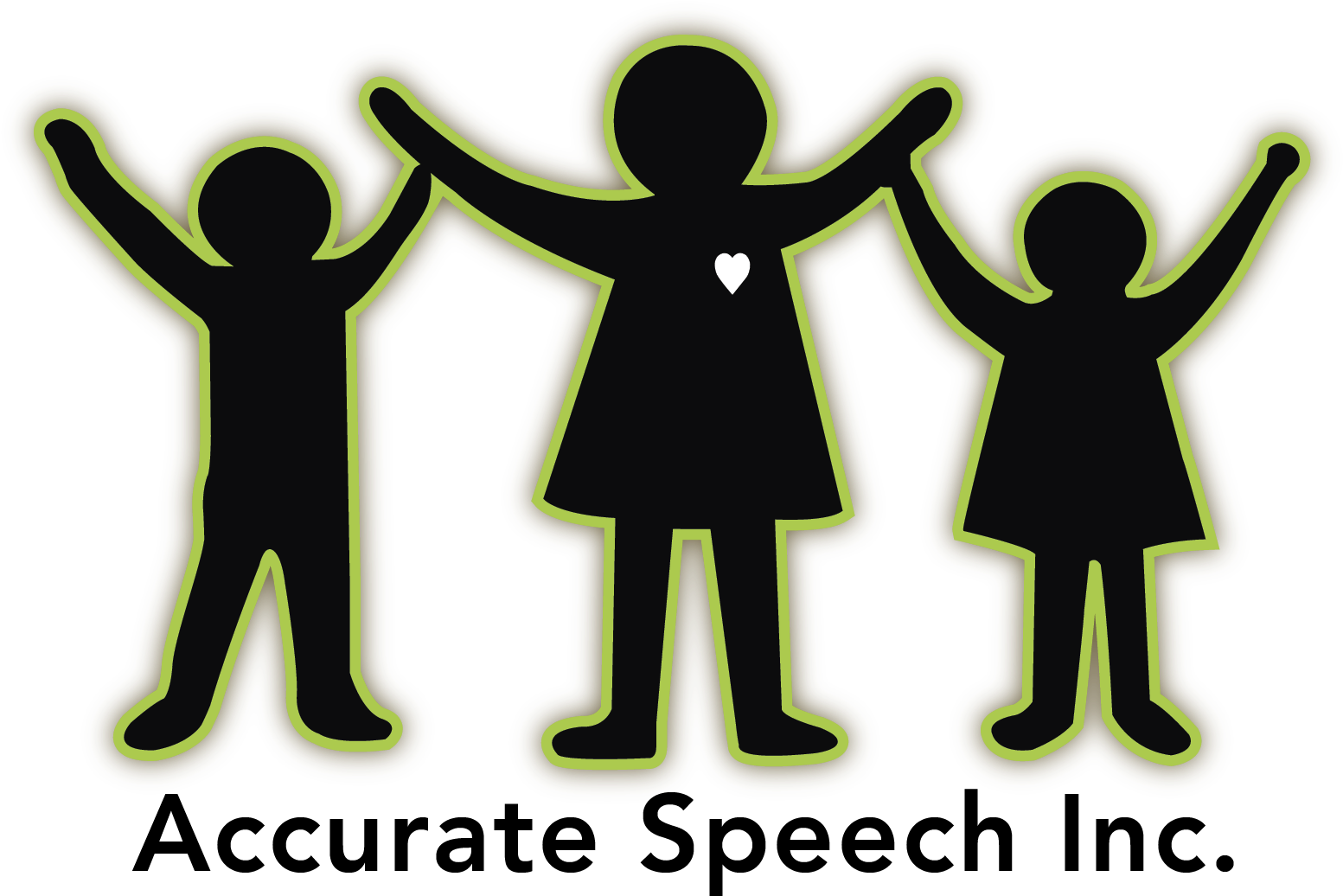 Accurate Speech Inc Logo PNG with transparent background