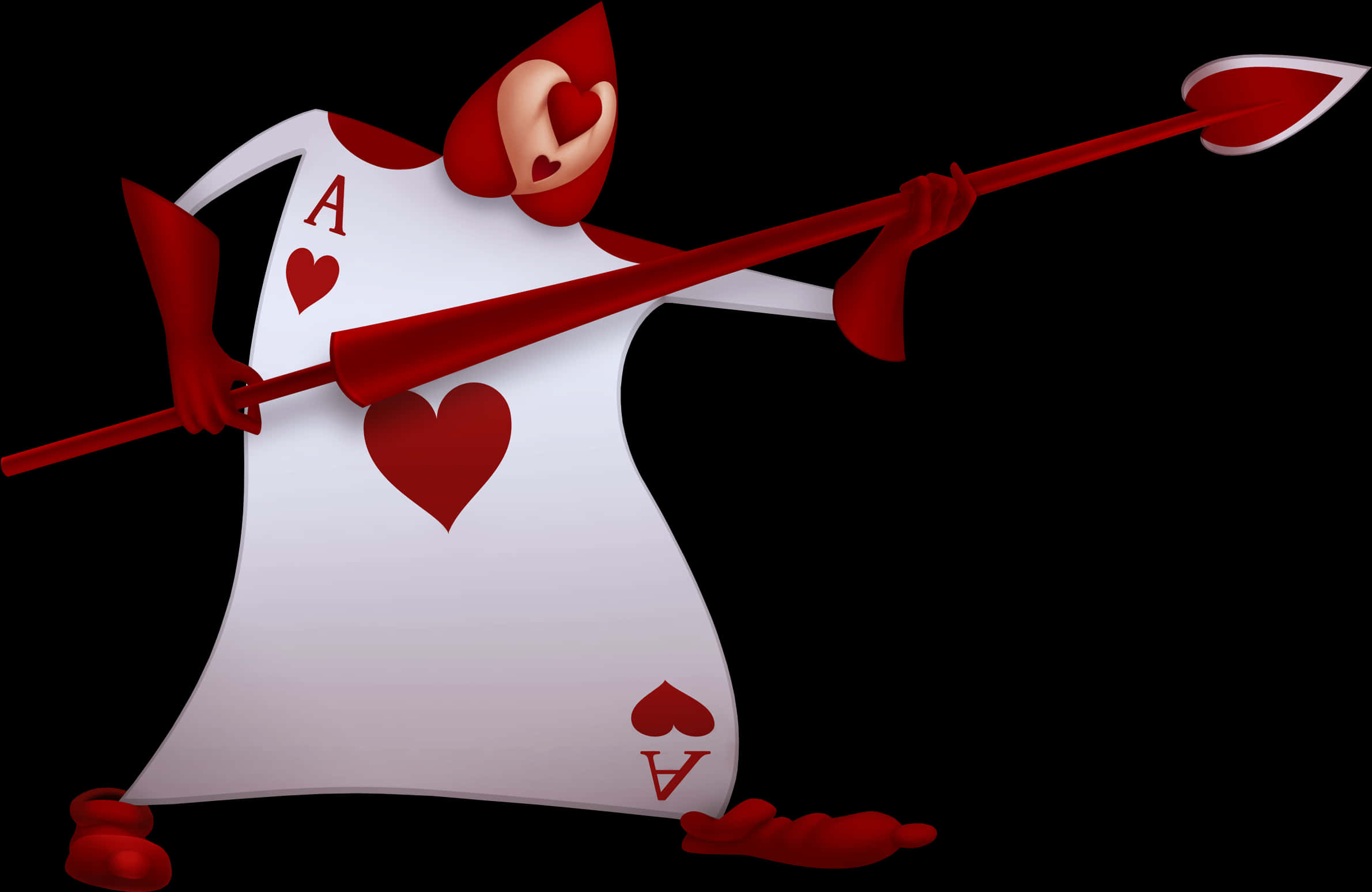 Aceof Hearts Card Guard Alicein Wonderland