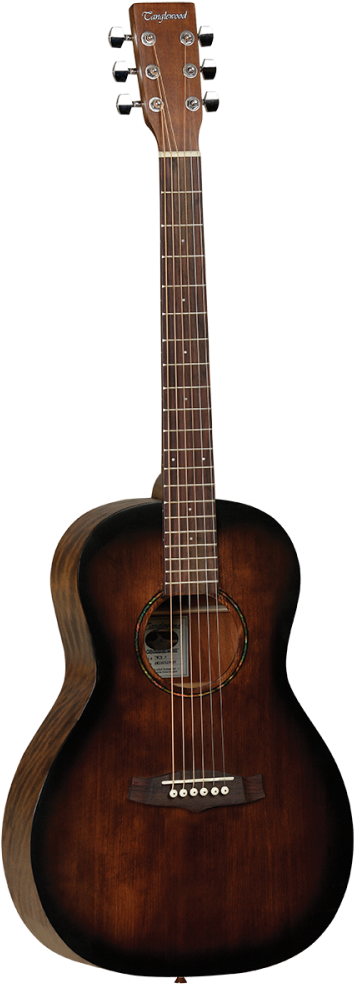 Acoustic Guitar Elegant Design PNG image with a transparent background, free high-resolution download