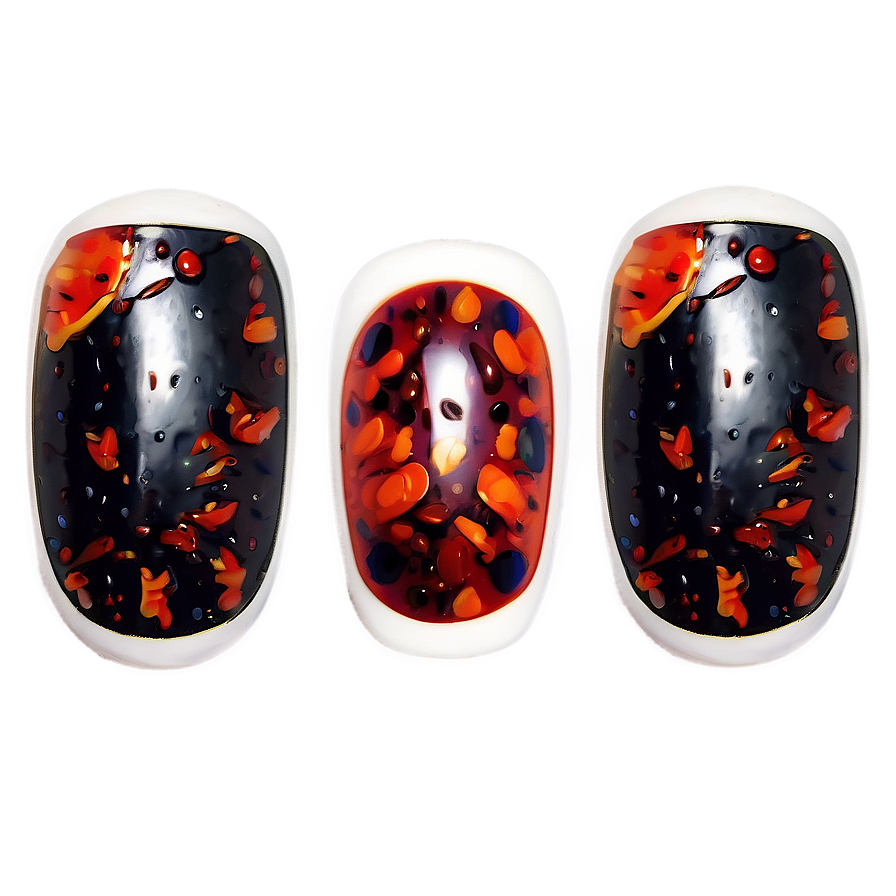 Acrylic Nail Single Design Png Gax