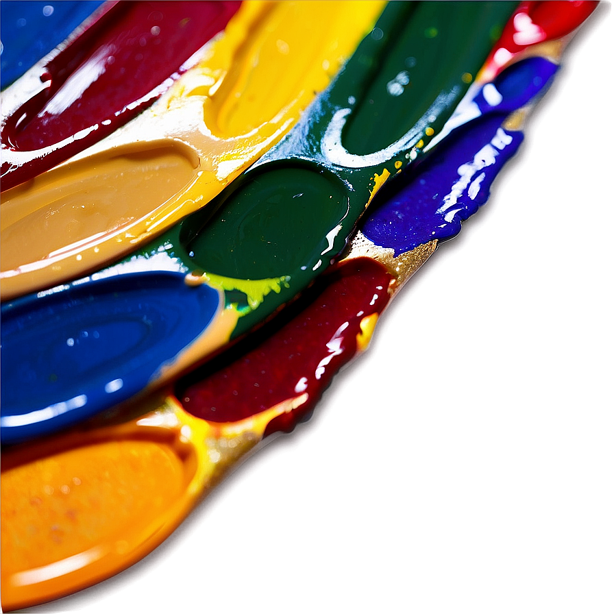 Acrylic Paint Palette PNG xfn98 PNG image with a transparent background, free high-resolution download
