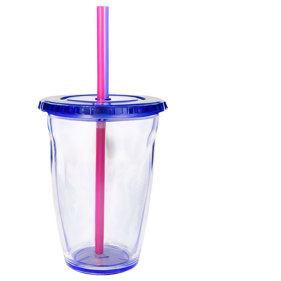 Acrylic Tumbler Cup With Straw Png Juk