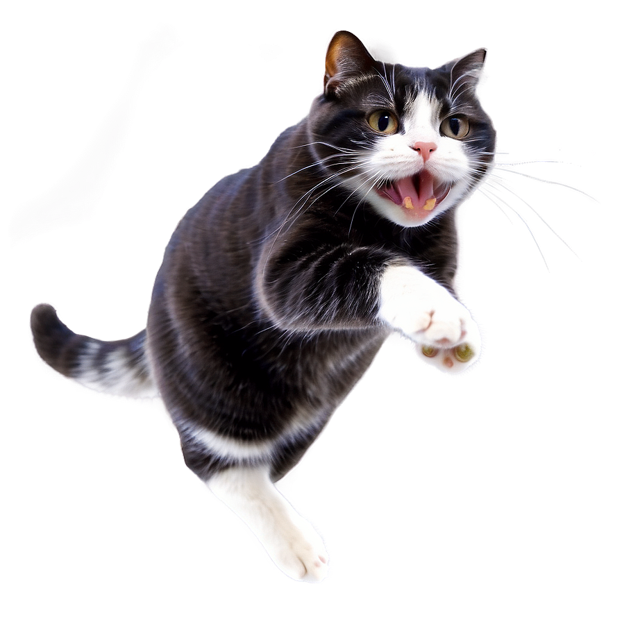 Action Cat Meme Png 05212024