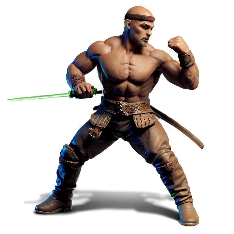 Action Figure Battle Pose Png Bto57