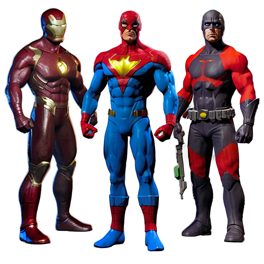 Action Figures Characters Png 91