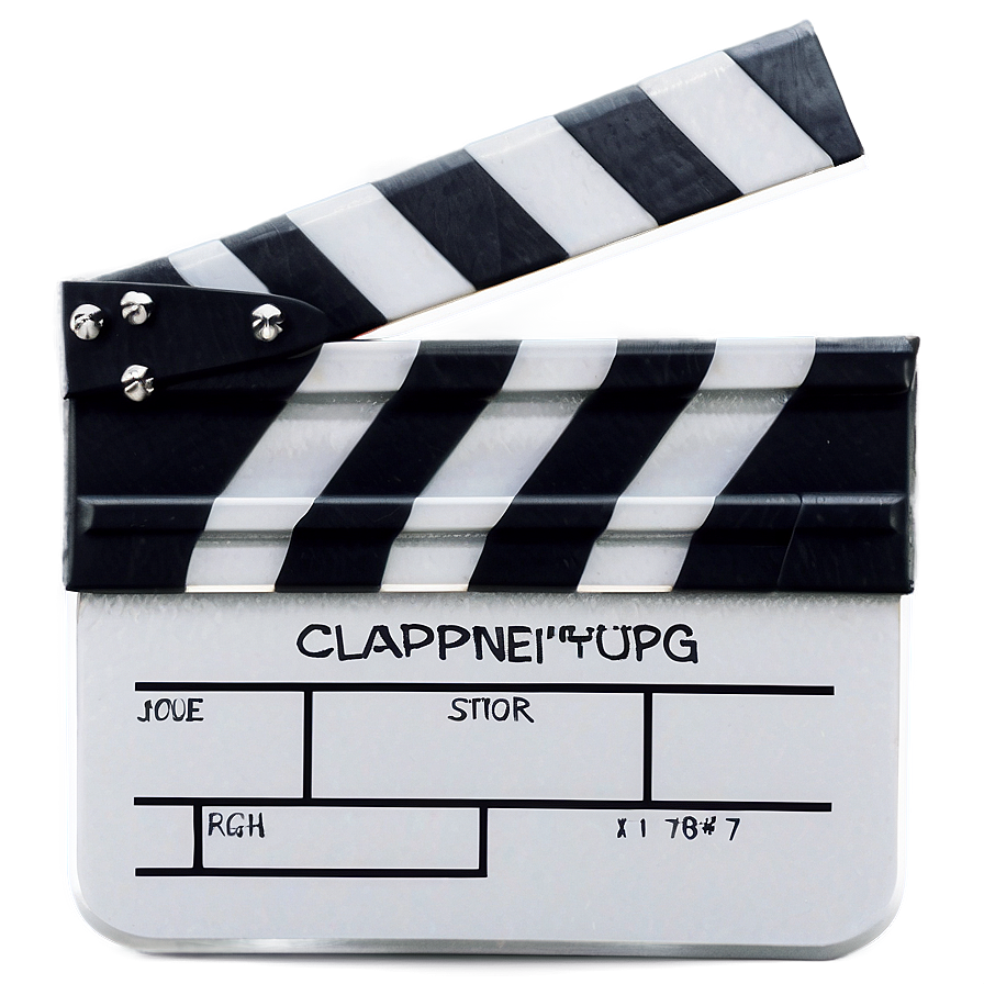 Action Movie Clapperboard PNG 36 PNG with transparent background