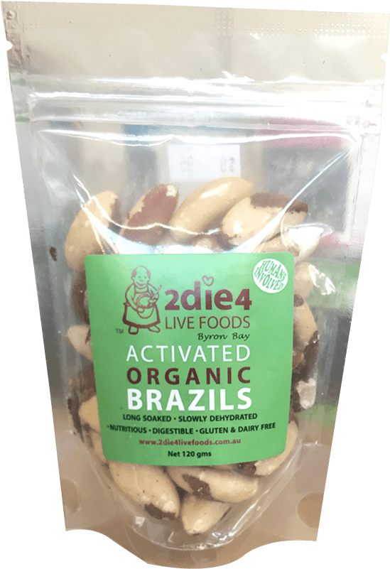 2die4 Brazil Nuts 120g - Almond, HD Png Download PNG with transparent background