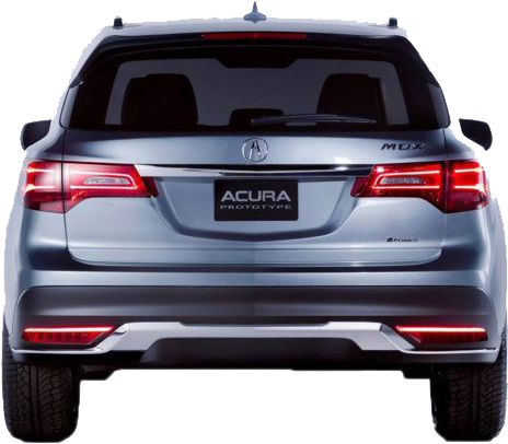 Acura Png Free Download - Car Back View Png, Transparent Png PNG with transparent background