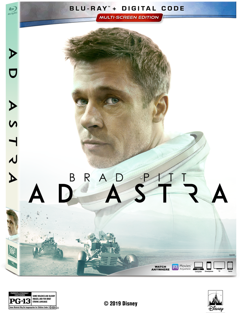 Ad Astra Blu Ray Cover