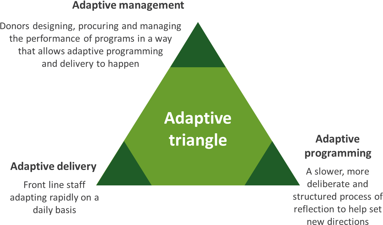 Adaptive Management Model Triangle