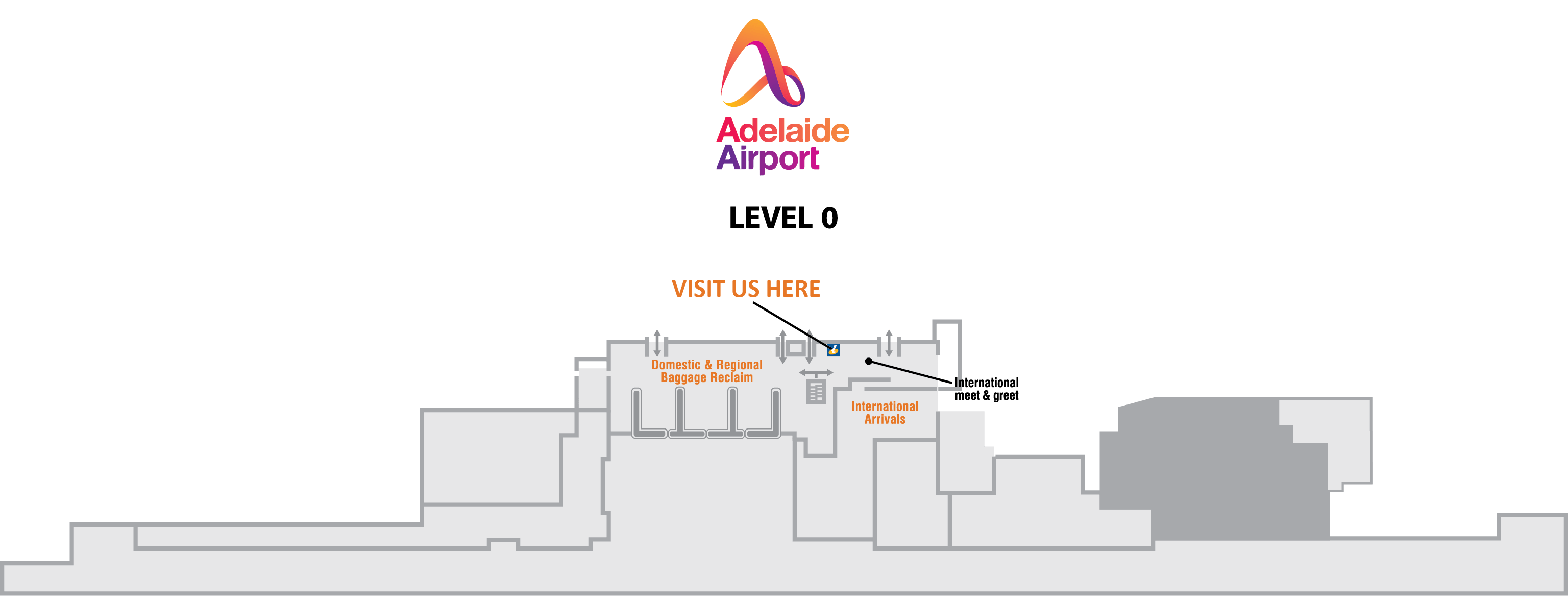 Adelaide Airport Level0 Map