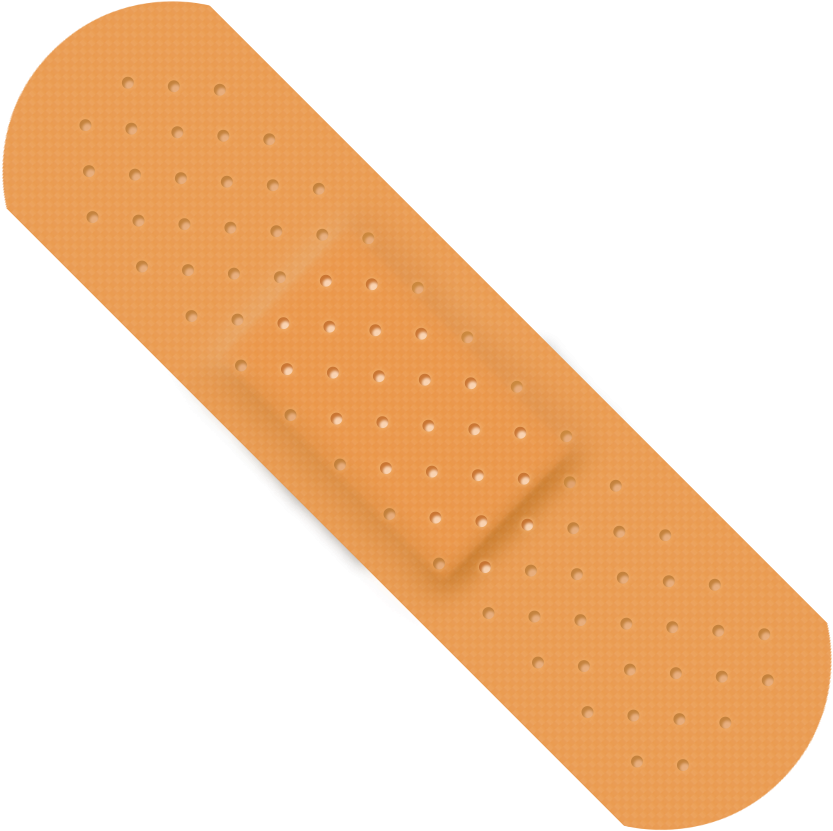 Adhesive Bandage Vector Illustration