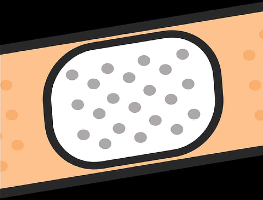 Adhesive Bandage Vector Illustration