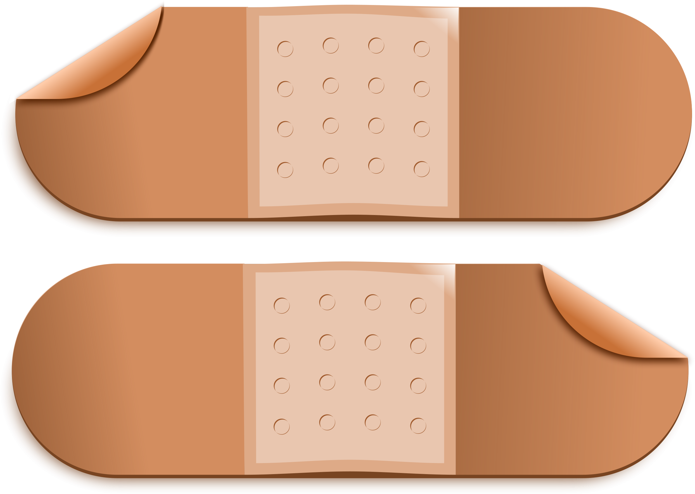 Adhesive Bandages Vector Illustration