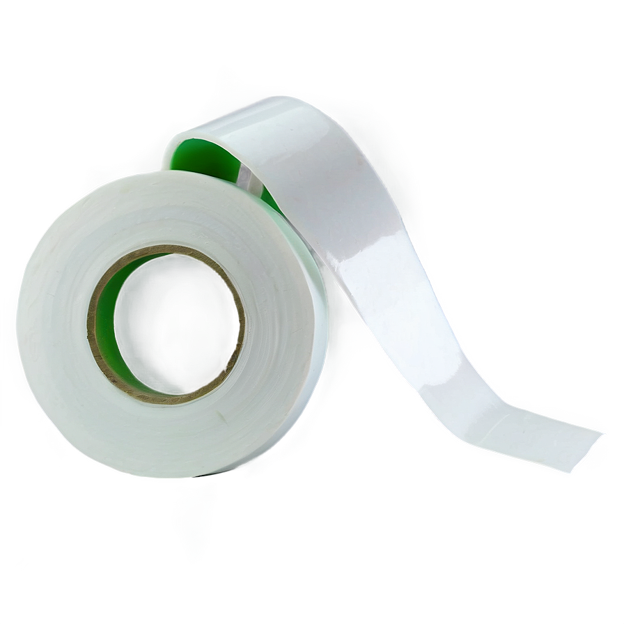 Adhesive White Tape PNG 06212024 PNG image with a transparent background, free high-resolution download