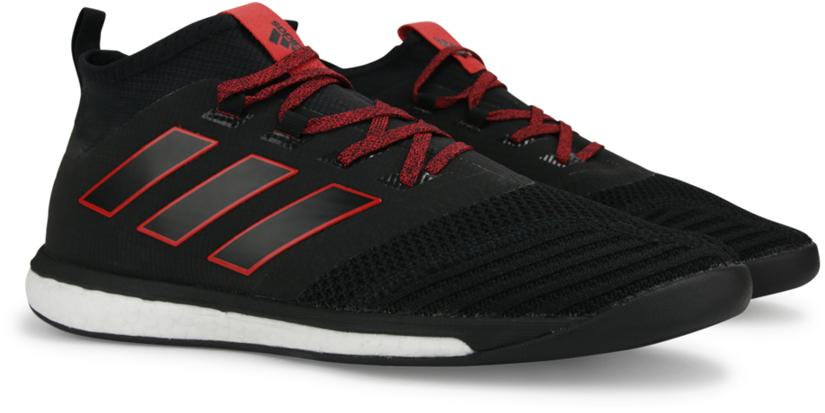 Adidas Black Red Sneakers