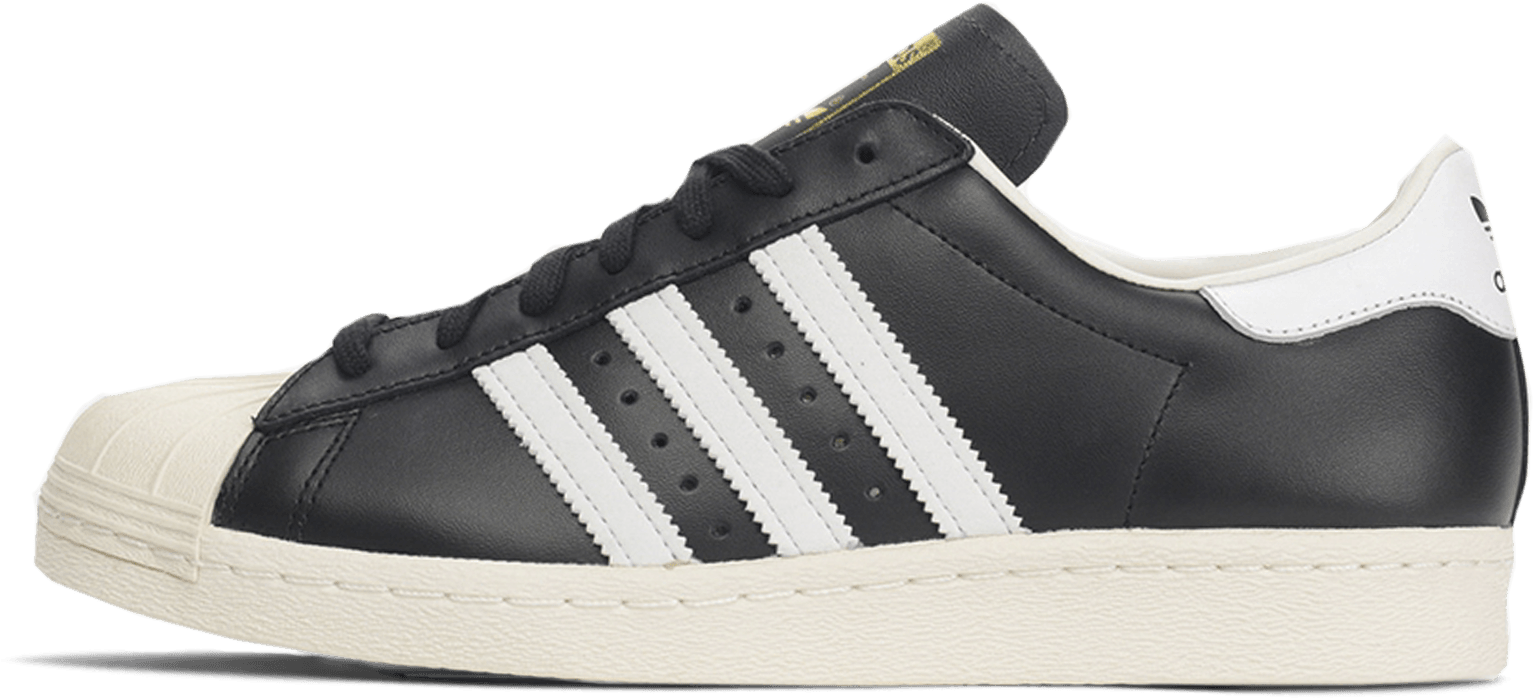 Adidas Black White Sneaker Profile