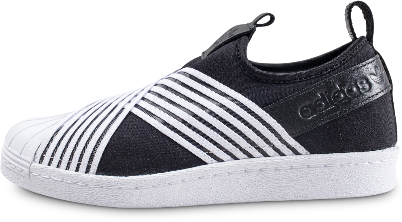 Adidas Blackand White Slip On Sneaker