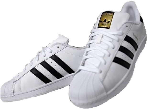 Adidas Classic White Black Sneakers