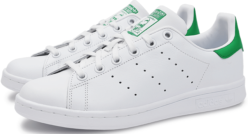 Adidas Originals Stan Smith White/green Sneakers - Adidas Stan Smith Png, Transparent Png PNG with transparent background