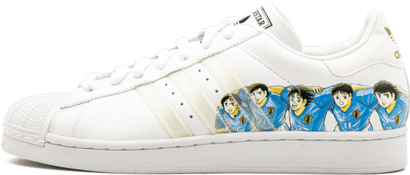 Adidas Superstar 1 Express 'captain Tsubasa - Off White Air Force 1, HD Png Download PNG with transparent background