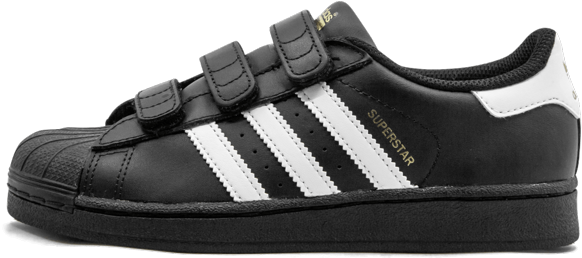 Adidas Superstar Cf C - Kadın Adidas Superstar Siyah, HD Png Download PNG with transparent background
