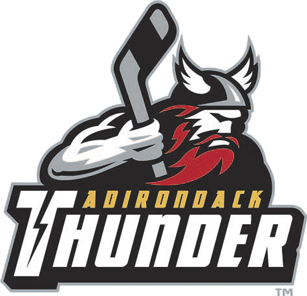 Adirondack Thunder Logo PNG with transparent background