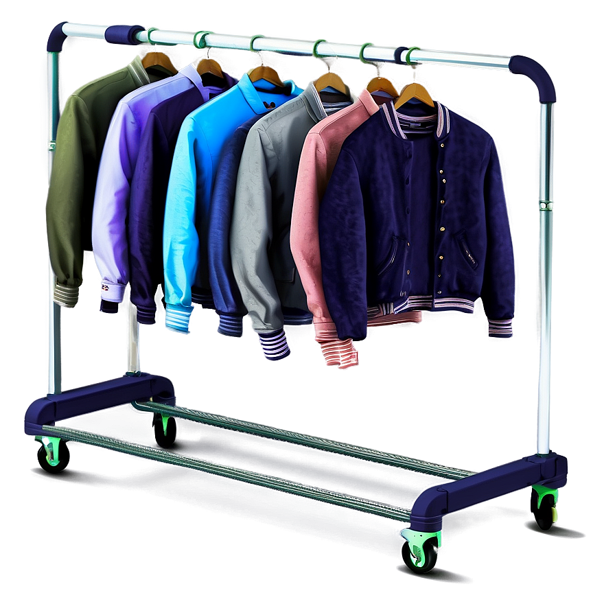 Adjustable Clothes Rack Png 06272024