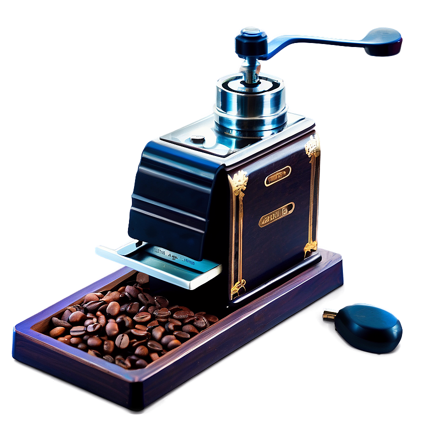 Adjustable Coffee Grinder PNG 06262024 PNG with transparent background