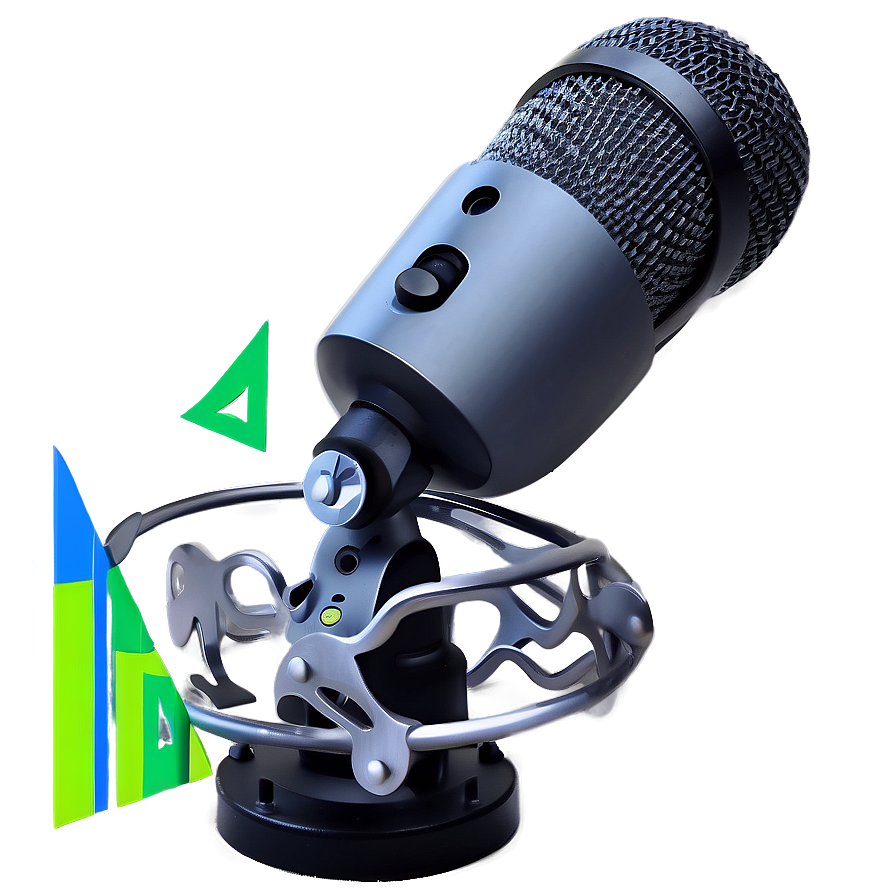 Adjustable Podcasting Mic Png Brj