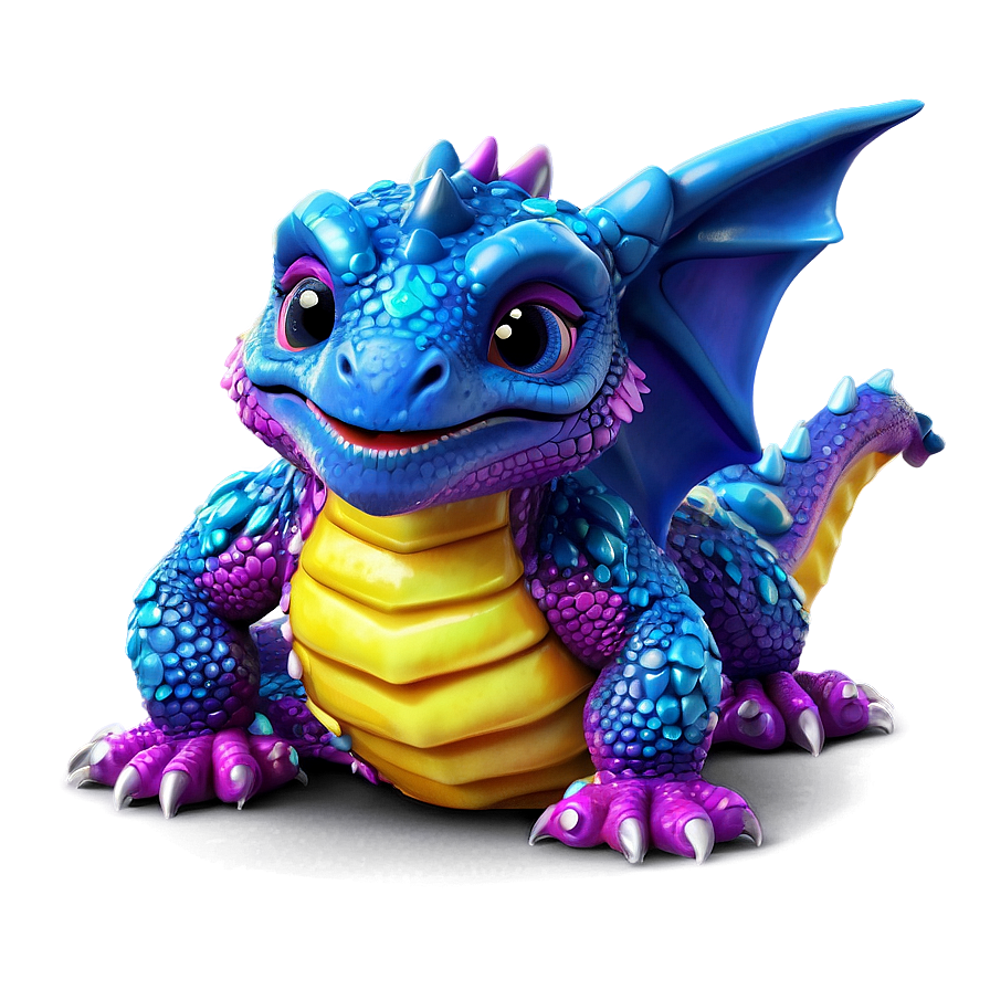 Adorable Baby Dragon Png 06262024