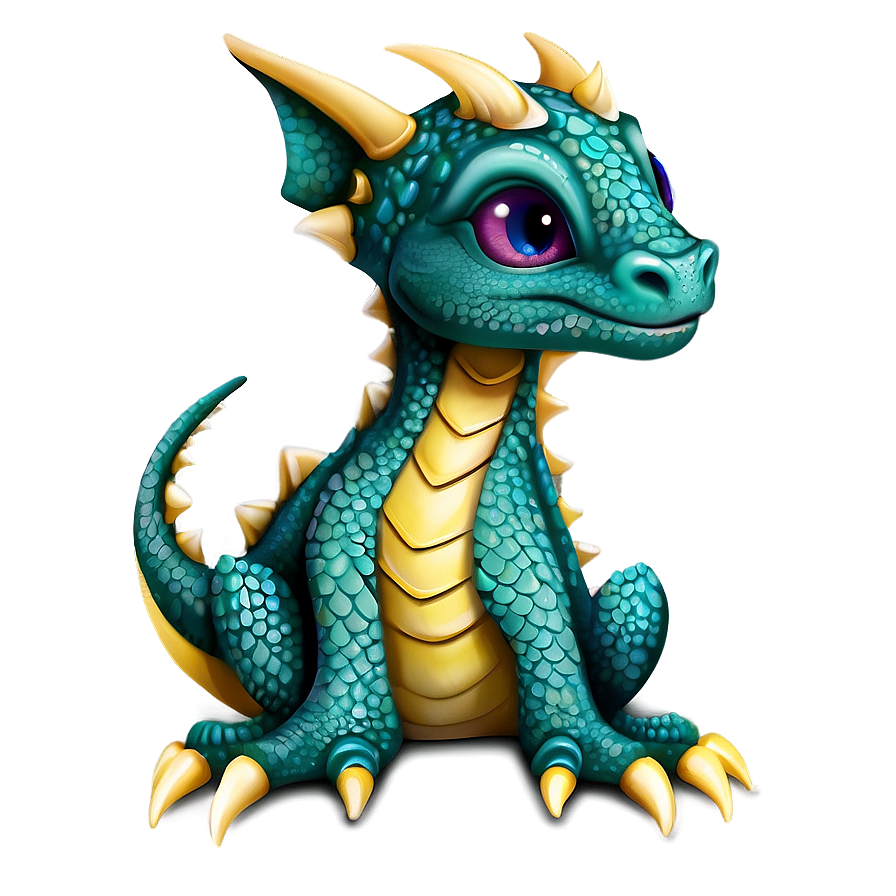 Adorable Baby Dragon Png Xbr