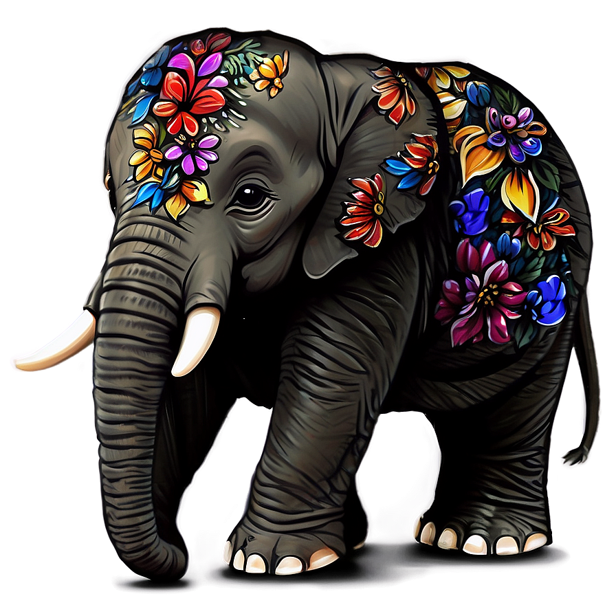 Adorable Baby Elephant Graphic Png Ynj