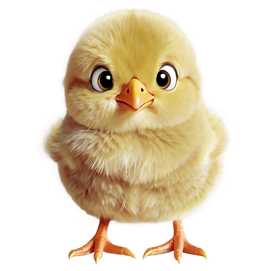 Adorable Chicky Illustration Png Mek