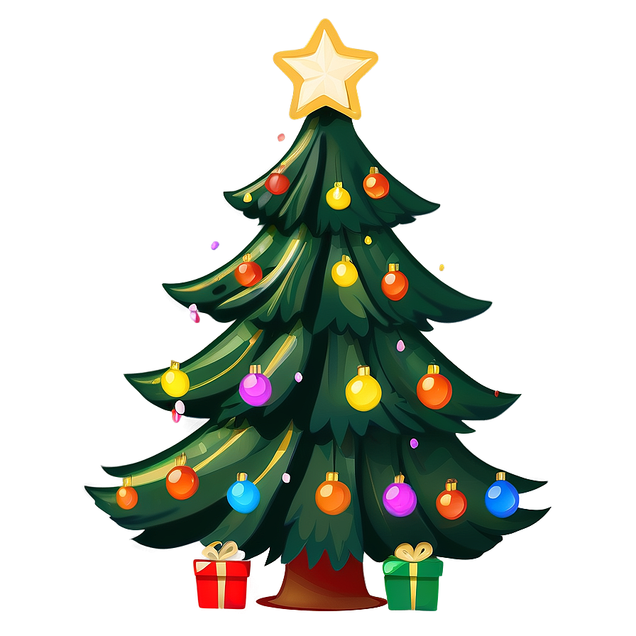 Adorable Christmas Tree Clipart Png Xyt