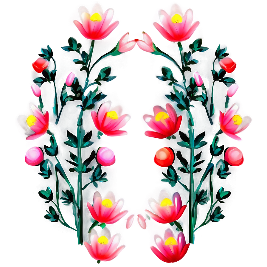 Adorable Floral Design Png Soy