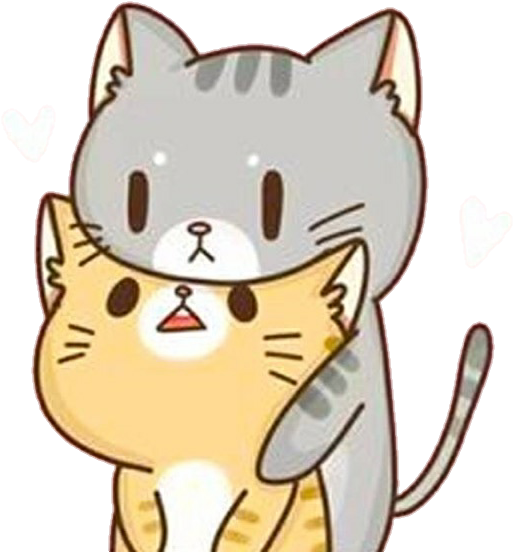 #fretoedit #cat #cats #kawaii #cute #cutecat #cuteanimals - Stickers De Gatitos Para Whatsapp, HD Png Download PNG with transparent background