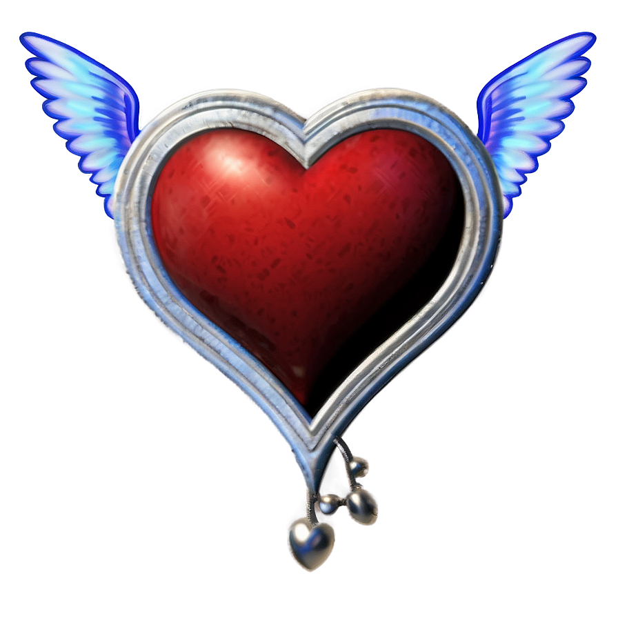 Adorable Heart PNG vev PNG with transparent background