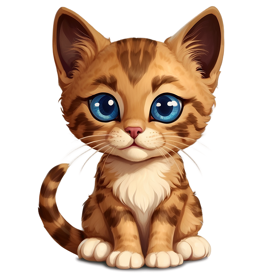 Adorable Kitten PNG 14 PNG with transparent background